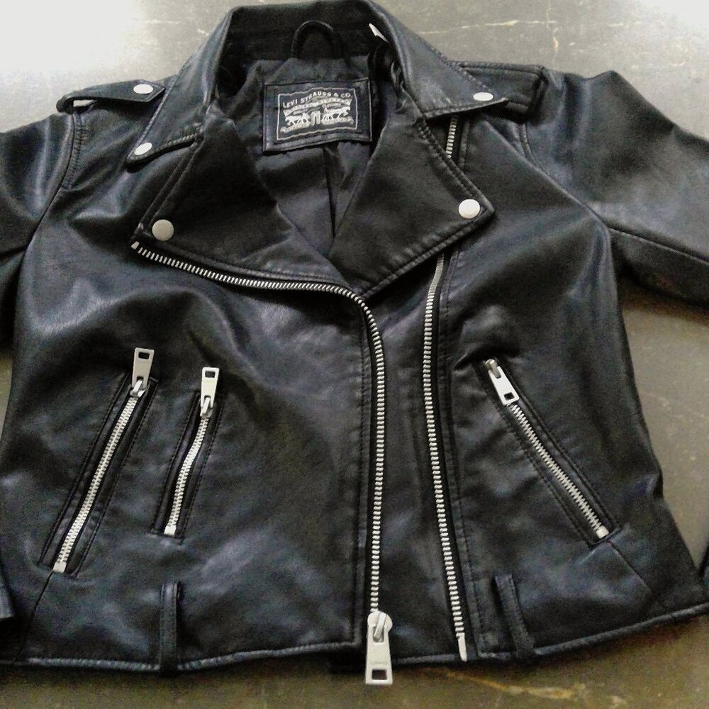 Women's XS Levi Strauss & Co. Black Motorcycle jacket